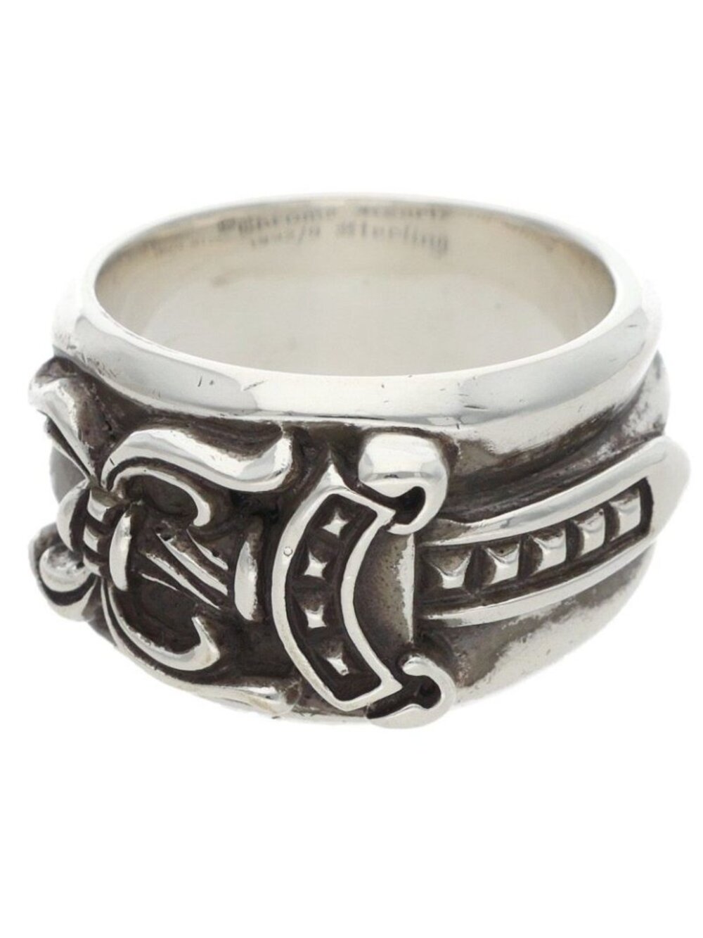 Chrome Hearts Dagger Silver Ring